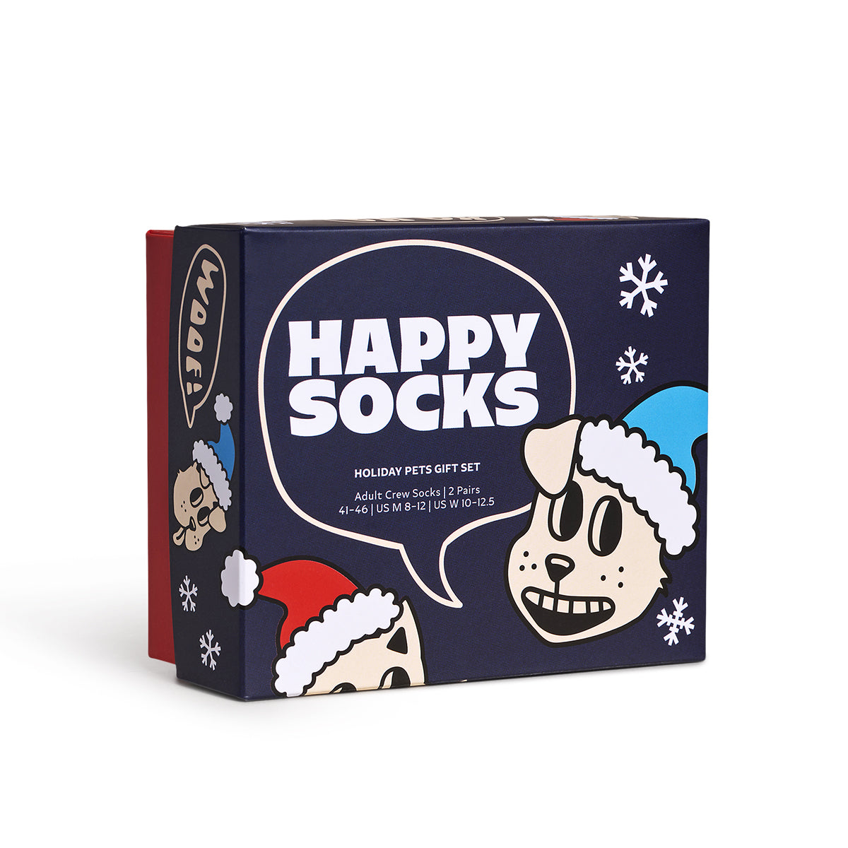 Happy Socks Gift Set Holiday Cat & Dog (6300) 2-Pack