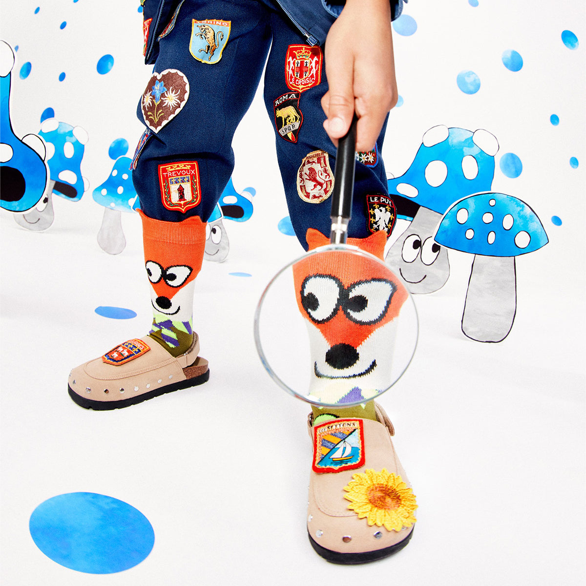 Happy Socks Kids Fox Scout Sock (7500)