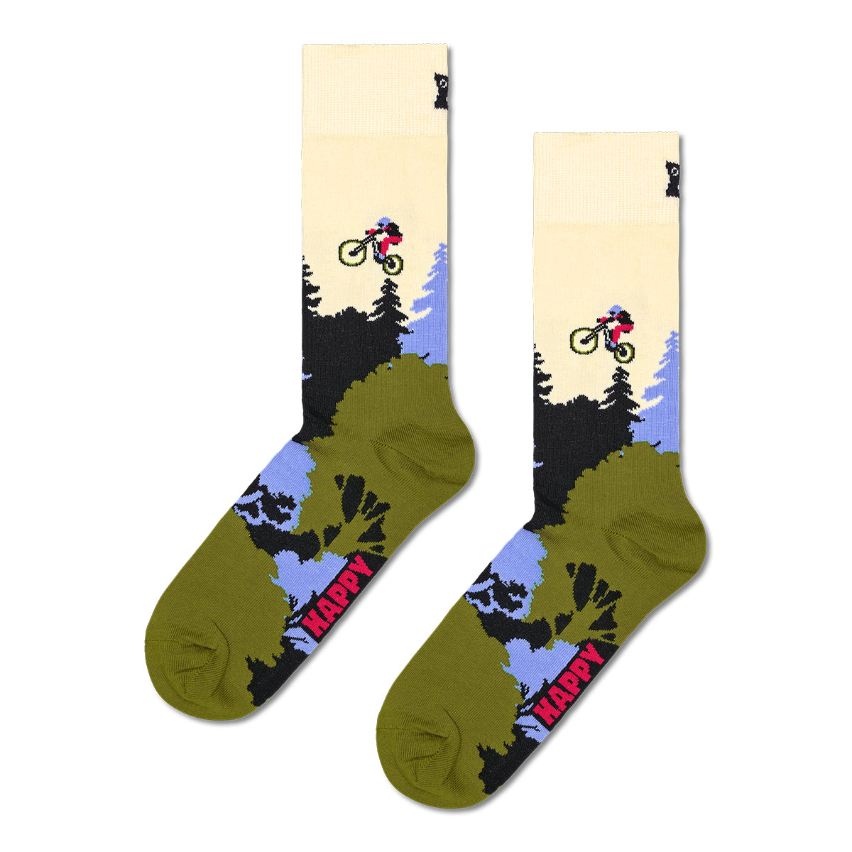 Happy Socks Mountain Bike Sock (1000)