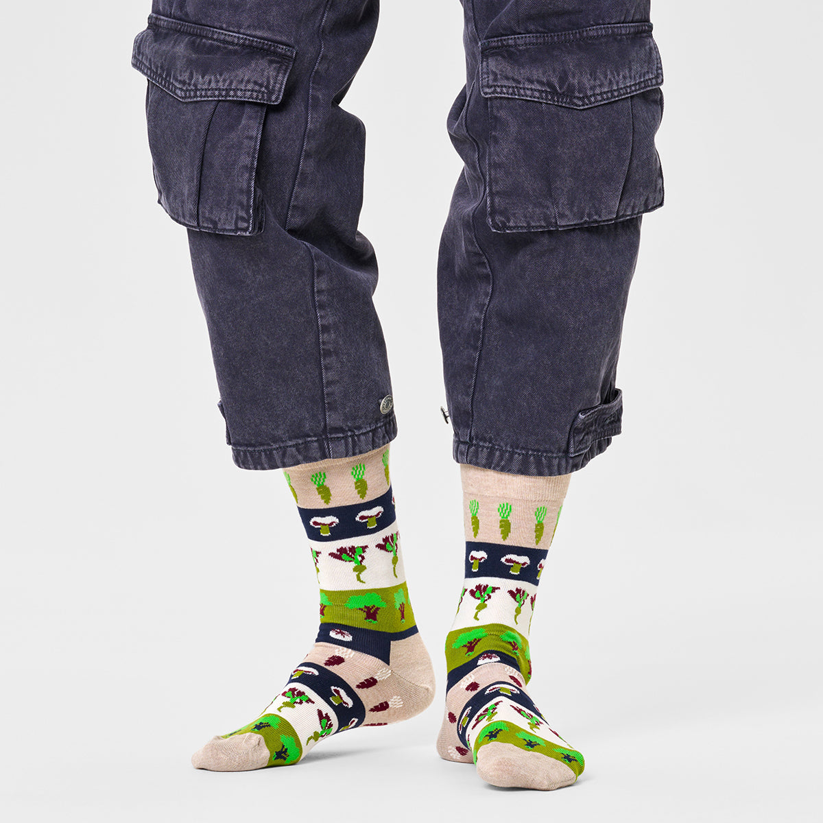 Veggie Stripe Sock (1700)