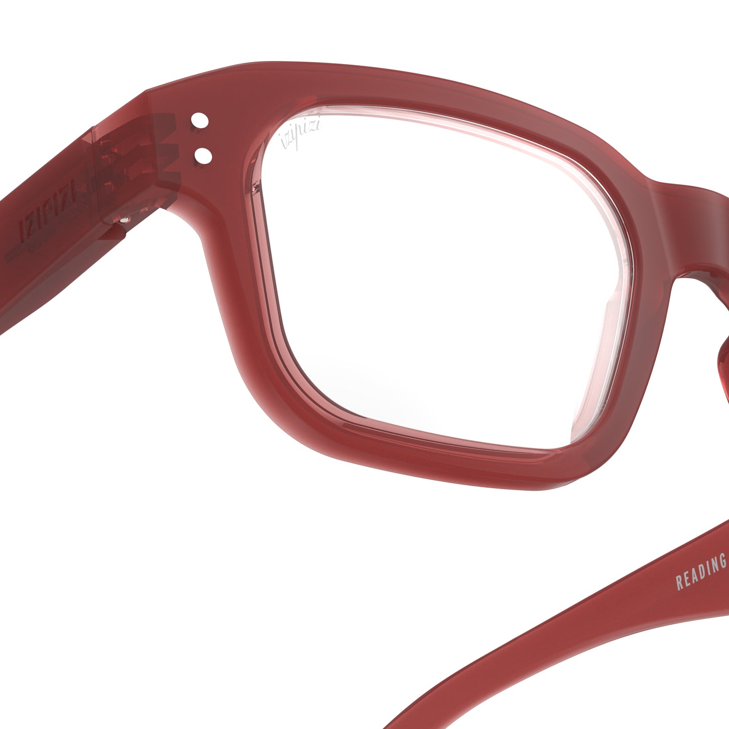 IZIPIZI Reading Collection Quote Chapters Carmine Red