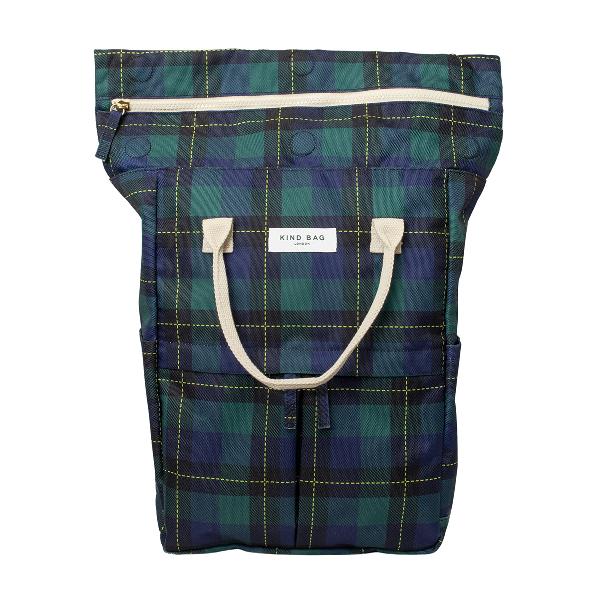 Kind Bag Backpack Medium Tartan