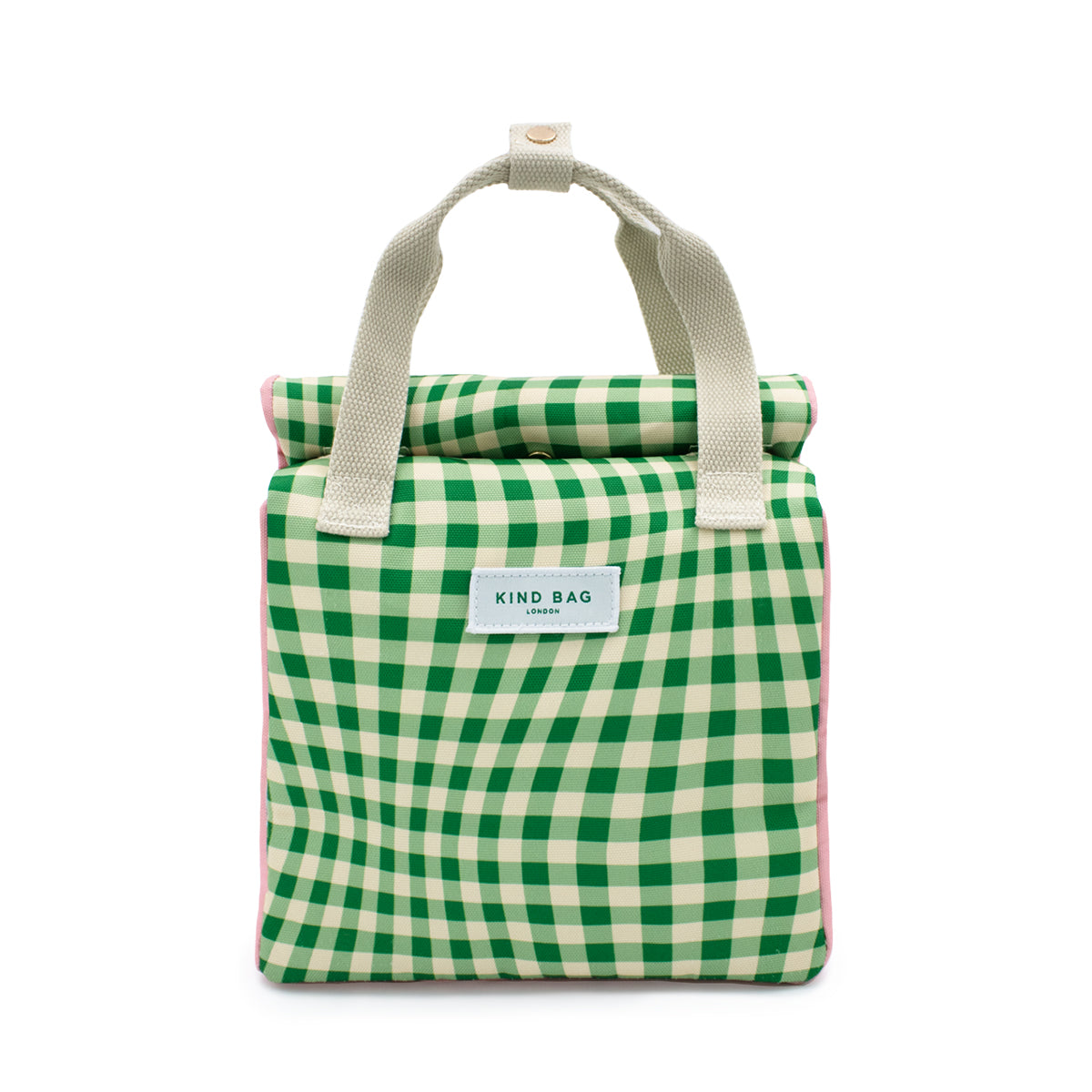 Kind Bag Lunch Bag Distorted Gingham