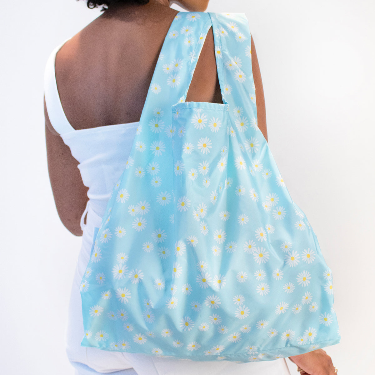 Kind Bag Reusable Bag Medium Daisy Blue