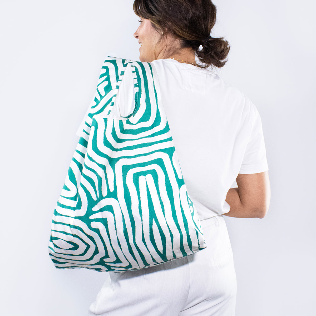 Kind Bag Reusable Bag Medium Lines