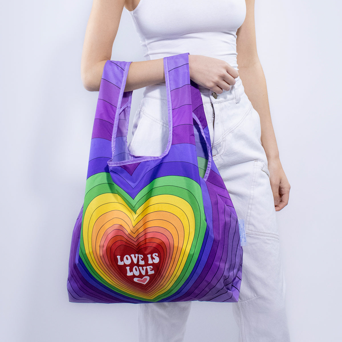 Reusable Bag Medium Love Rainbow