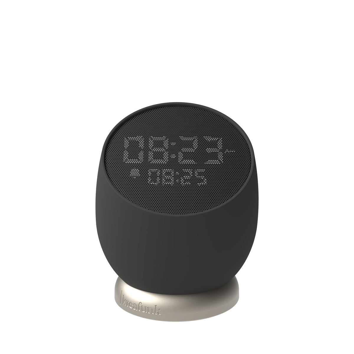 Kreafunk Bell Black Alarm Clock Alarm Clock