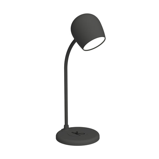 Kreafunk Ellie Black Lamp Speaker and Wireless Charger Lamp Speaker and Wireless Charger