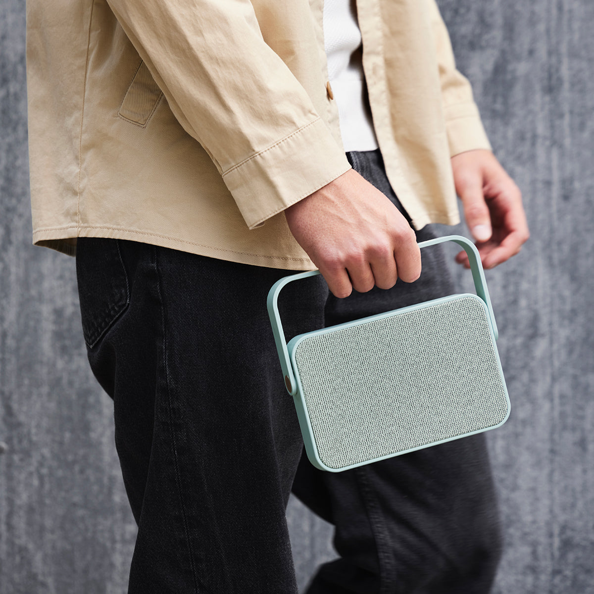 Kreafunk aGroove Plus Dusty Green Bluetooth Speaker Bluetooth Speaker