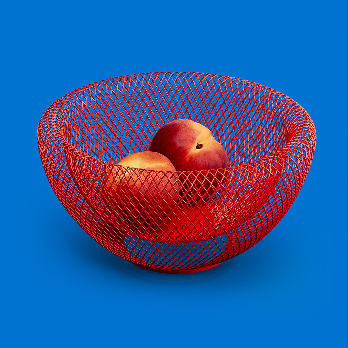 MoMA Wire Mesh Bowl Red