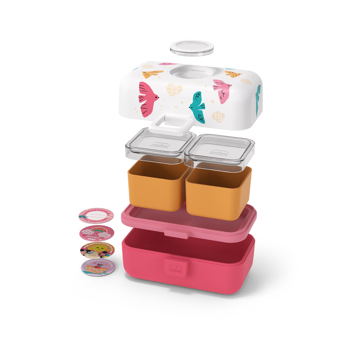 Monbento MB Kids Tresor Graphic Birds Kids Lunch Box Kids Lunch Box