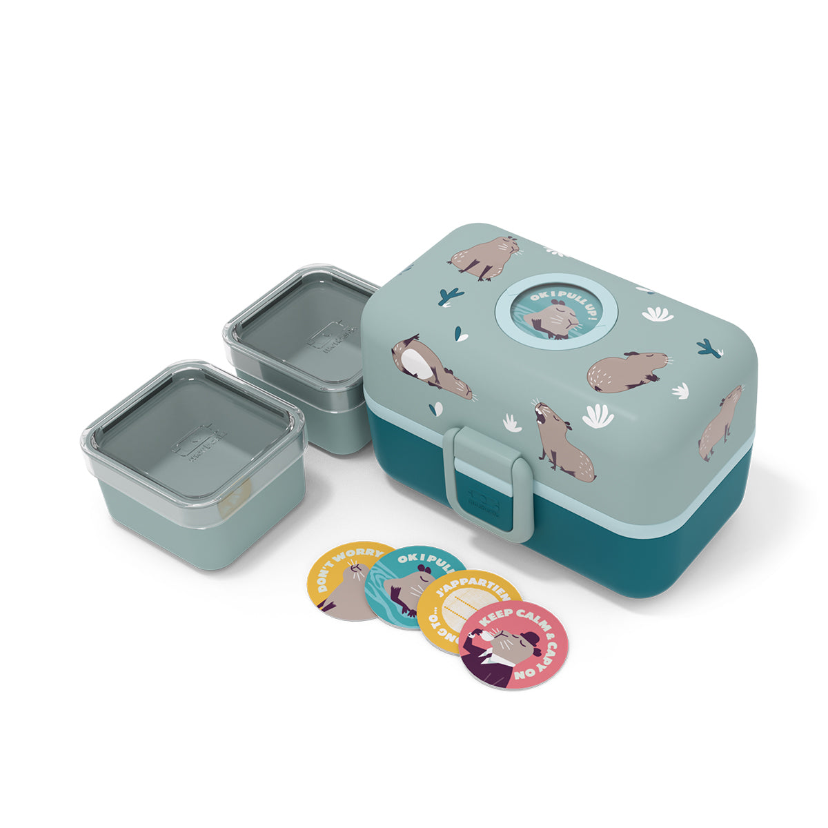 Monbento MB Kids Tresor Graphic Capybara Kids Lunch Box Kids Lunch Box