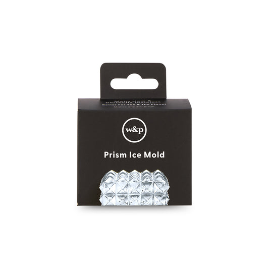 W&P Cocktail Ice Cube Prism Charcoal