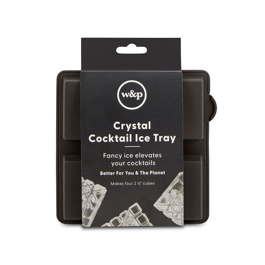 W&P Cocktail Ice Tray Crystal Charcoal