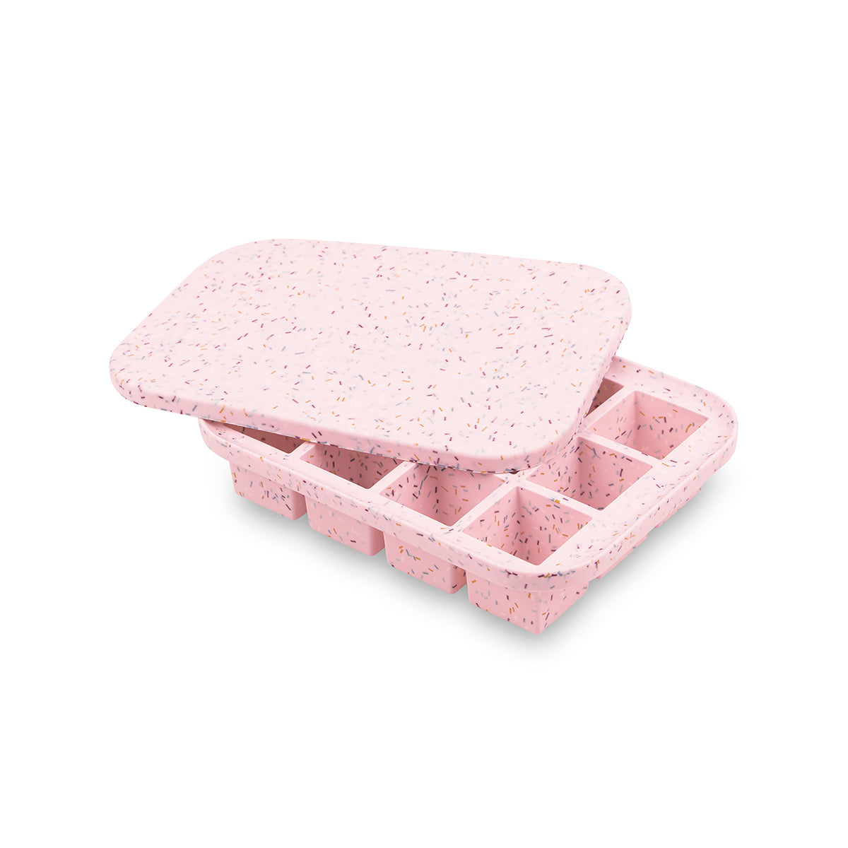 W&P Ice Cube Tray Everyday Speckled Pink