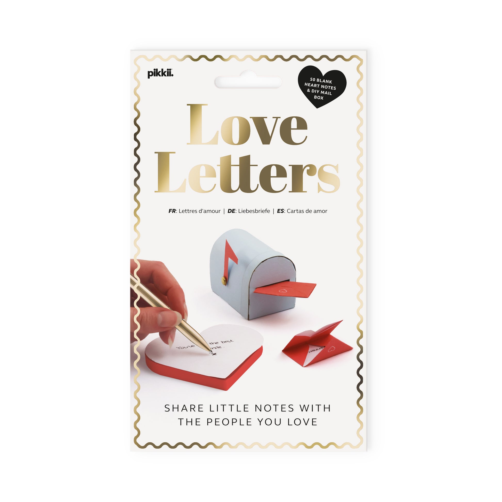 Pikkii Love Letters with Mailbox