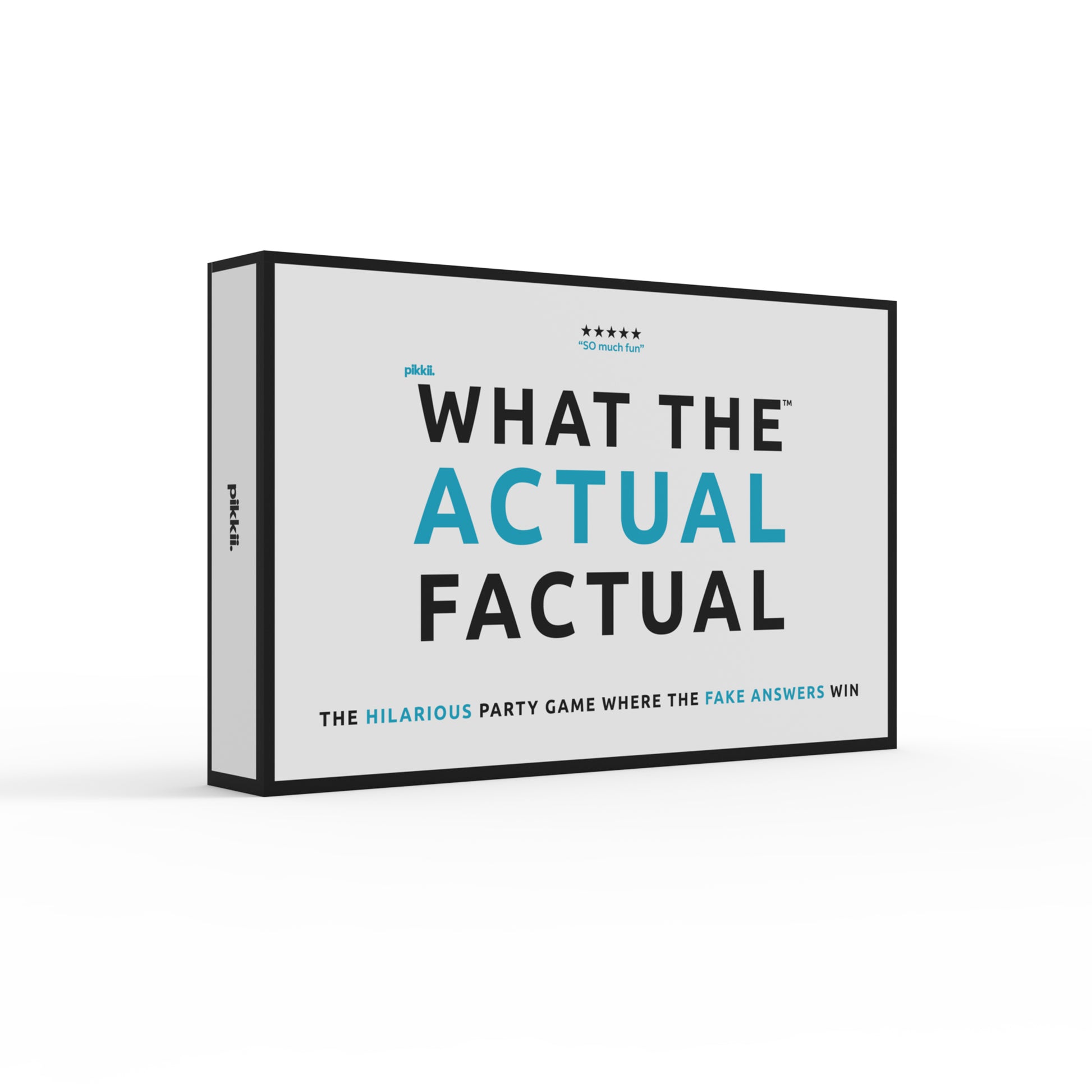 Pikkii Party Game What The Actual Factual