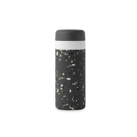 Insulated Bottle Terrazzo 475ml Charcoal