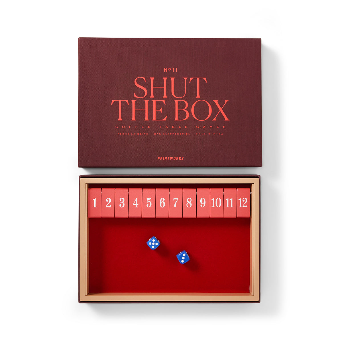 Printworks Classic Games Shut The Box