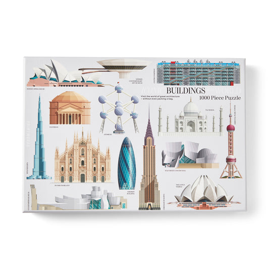 Printworks Puzzle Iconic Buildings (1000 Piece)