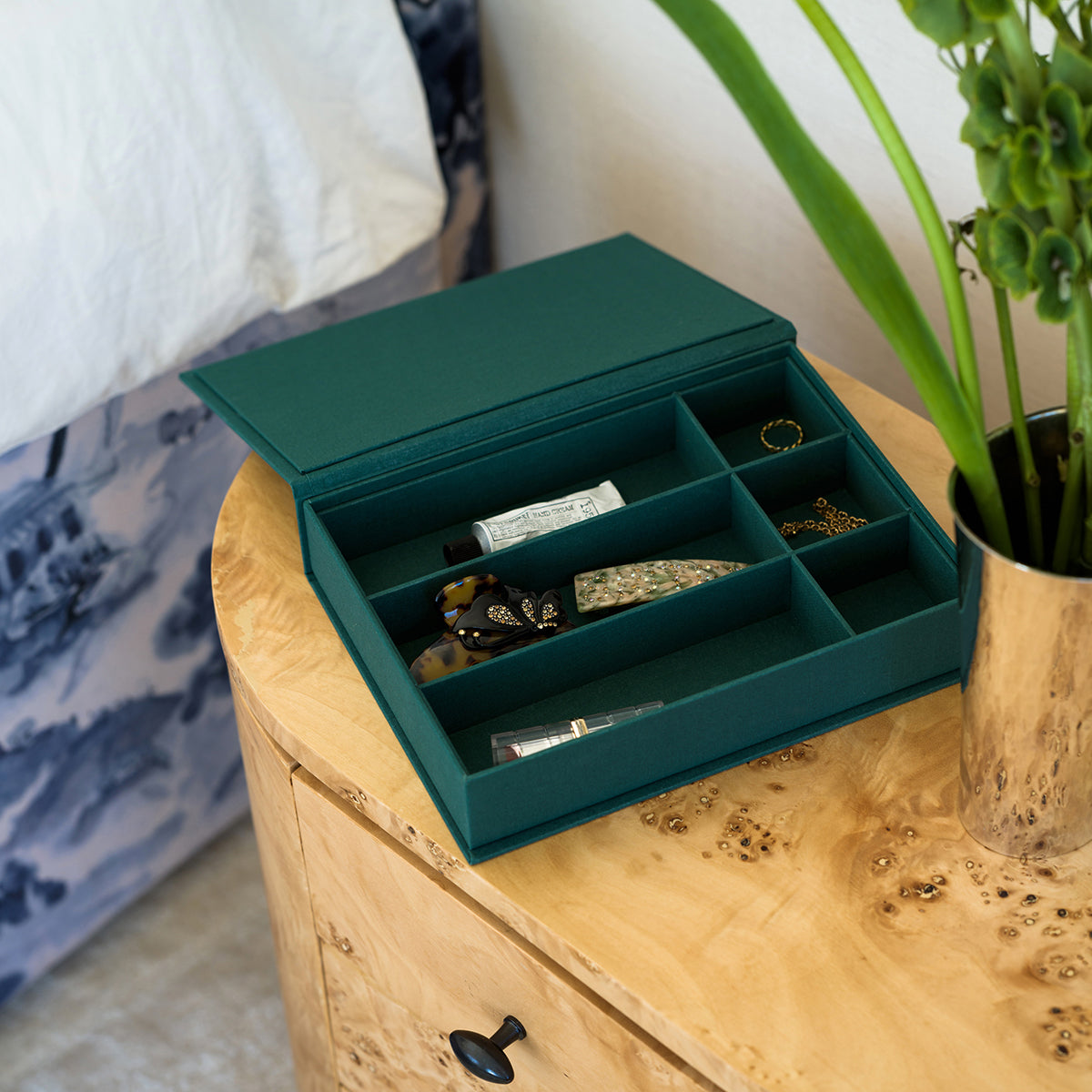 Storage Box Precious Things Green