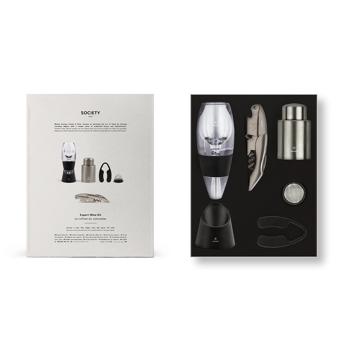 Society Paris Barware Wine Expert Kit