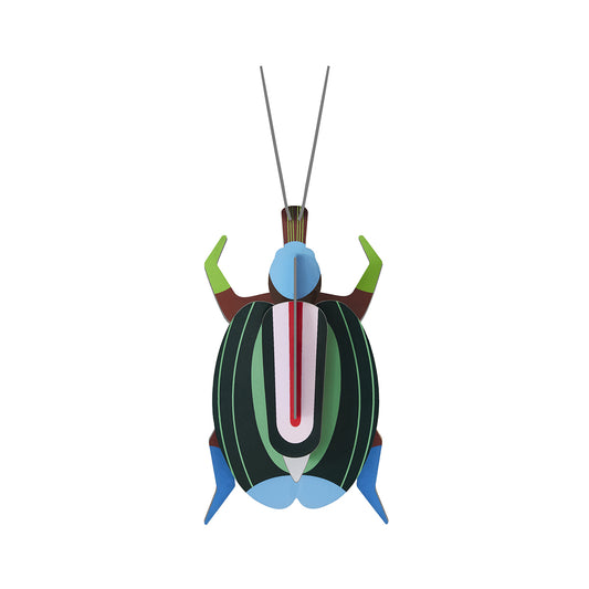 Wall Art Beetles (B7) Green Fig Beetle
