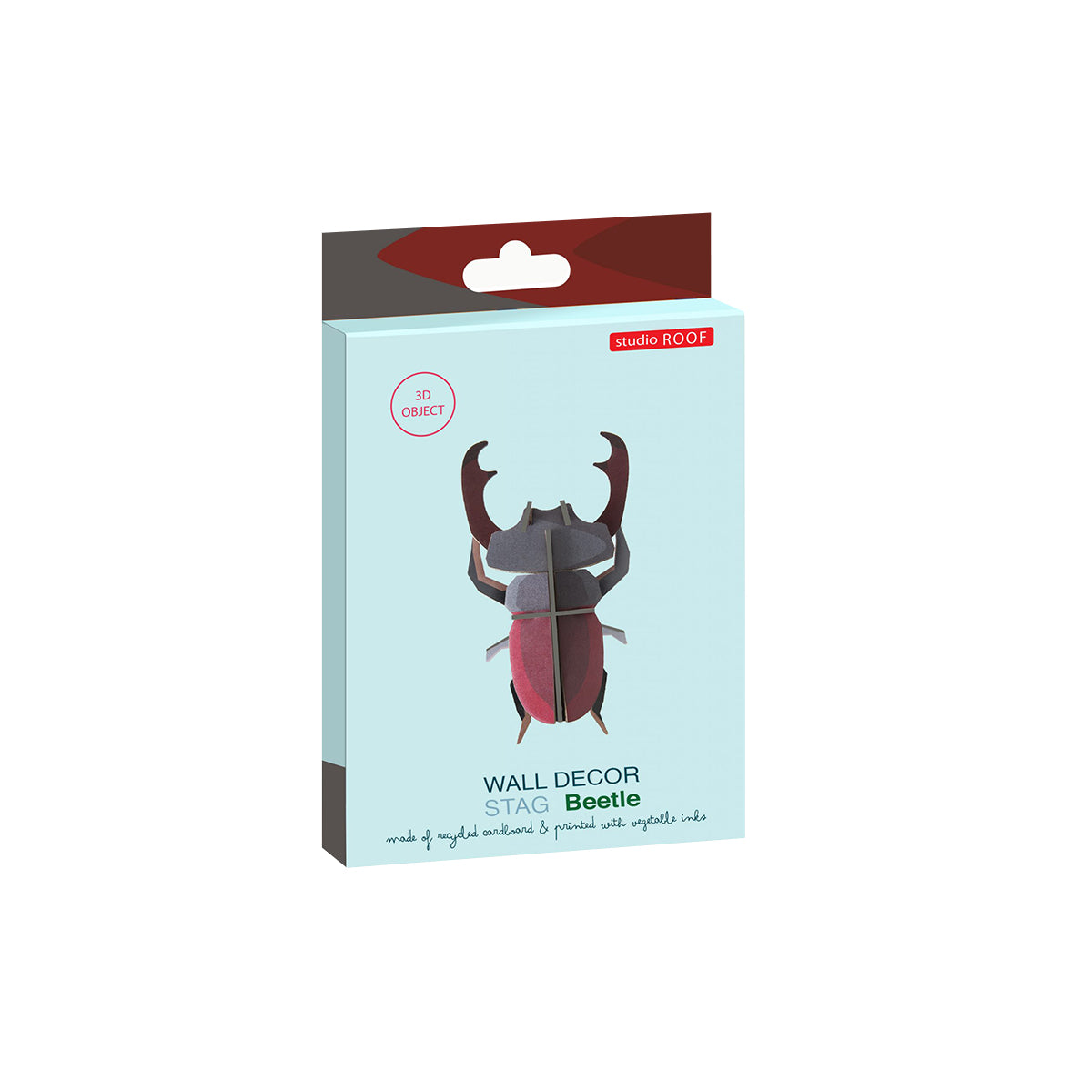Wall Art Beetles (B7) Stag Beetle