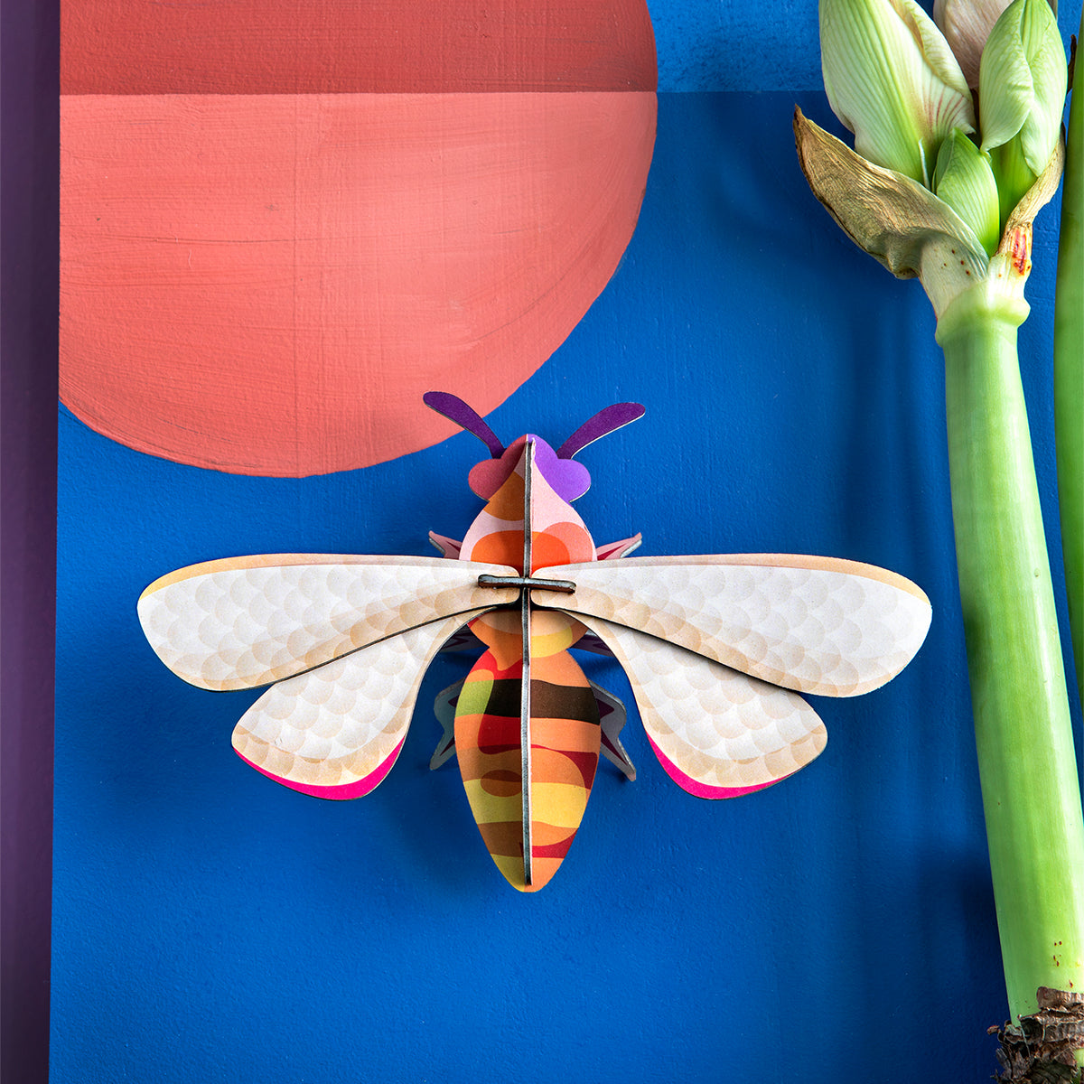 Wall Art Butterflies (B7) Honey Bee