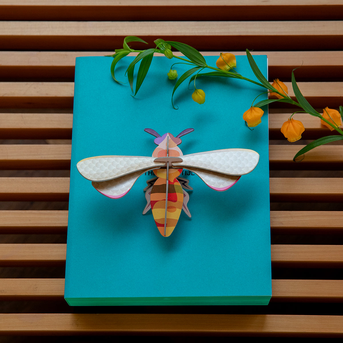 Wall Art Butterflies (B7) Honey Bee