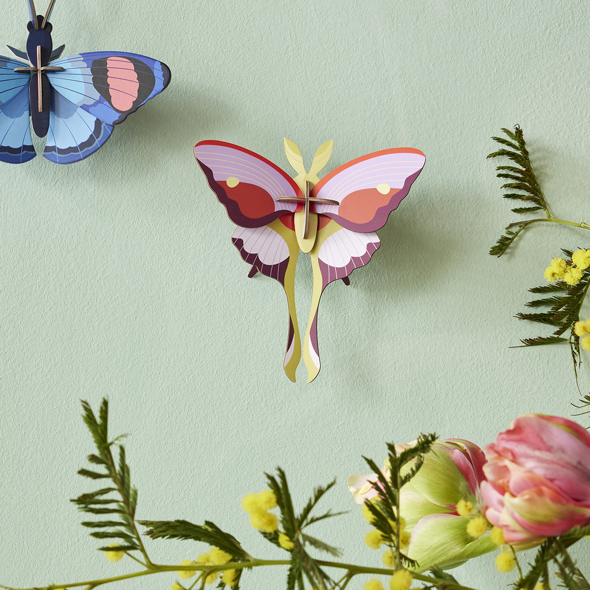 Studio Roof Wall Art Butterflies (B7) Lilac Comet Butterfly