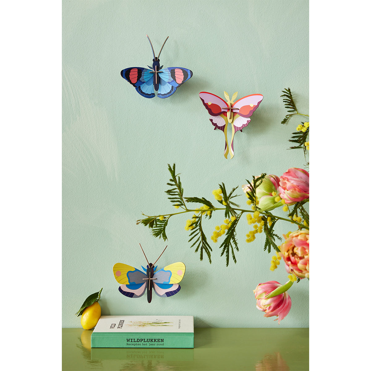 Studio Roof Wall Art Butterflies (B7) Lilac Comet Butterfly