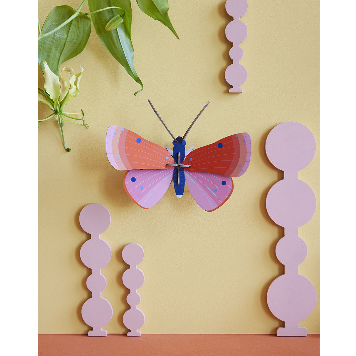 Wall Art Butterflies (B7) Speckled Copper Butterfly