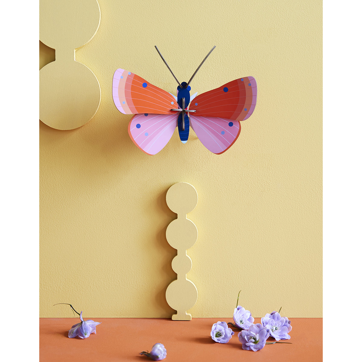 Wall Art Butterflies (B7) Speckled Copper Butterfly