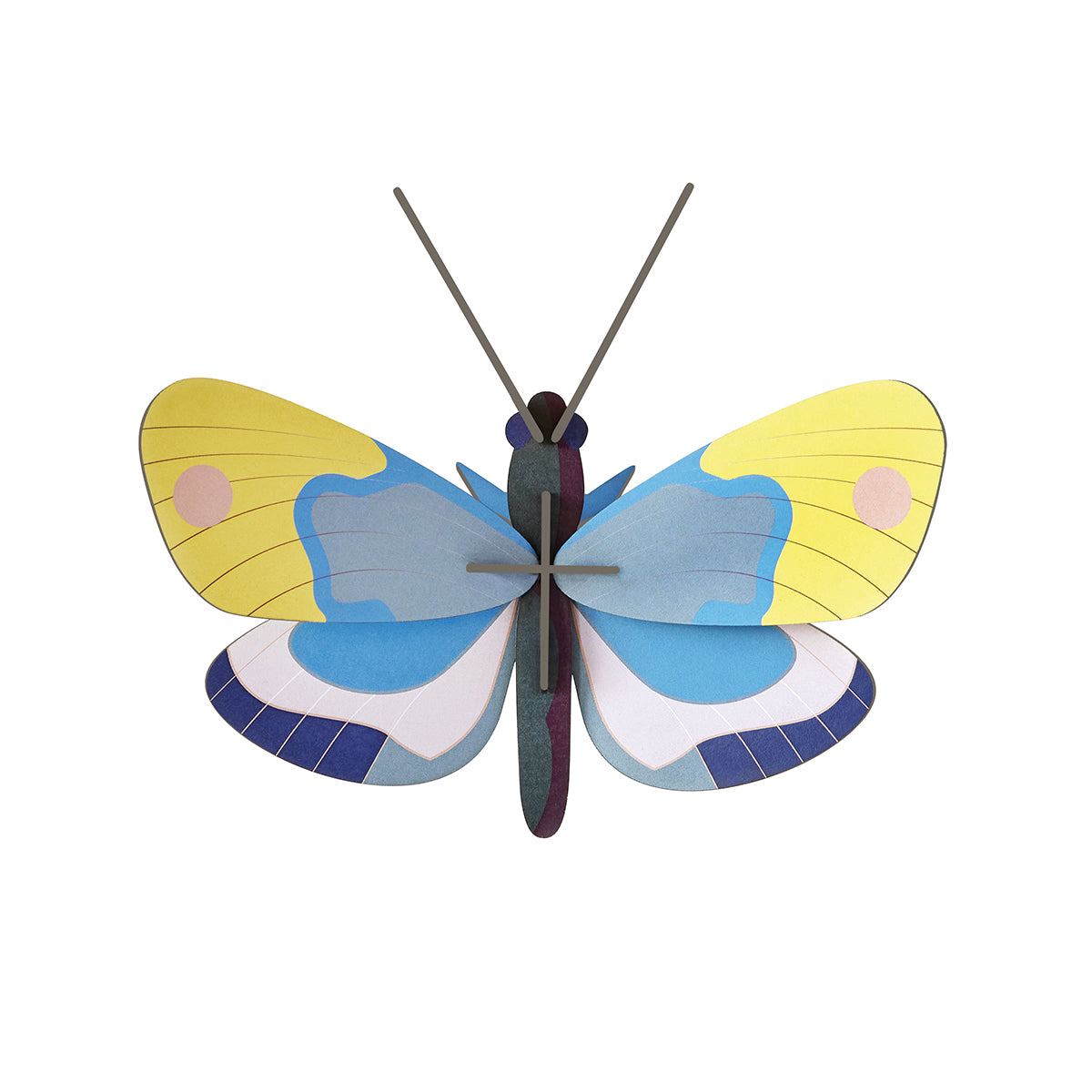 Studio Roof Wall Art Butterflies (B7) Yellow Monarch Butterfly