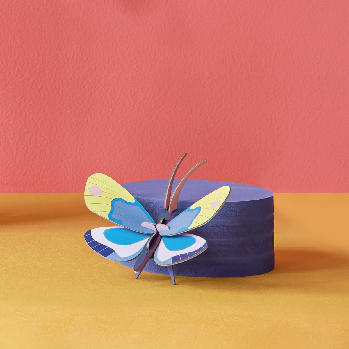 Studio Roof Wall Art Butterflies (B7) Yellow Monarch Butterfly