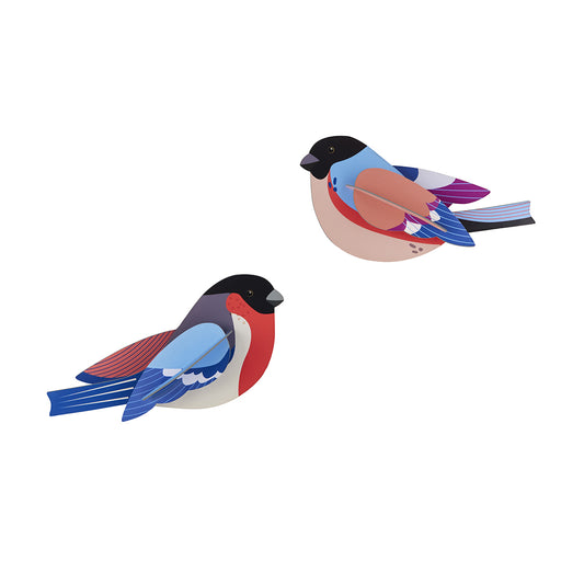 Studio Roof Wall Art Garden Birds (B6) Finches