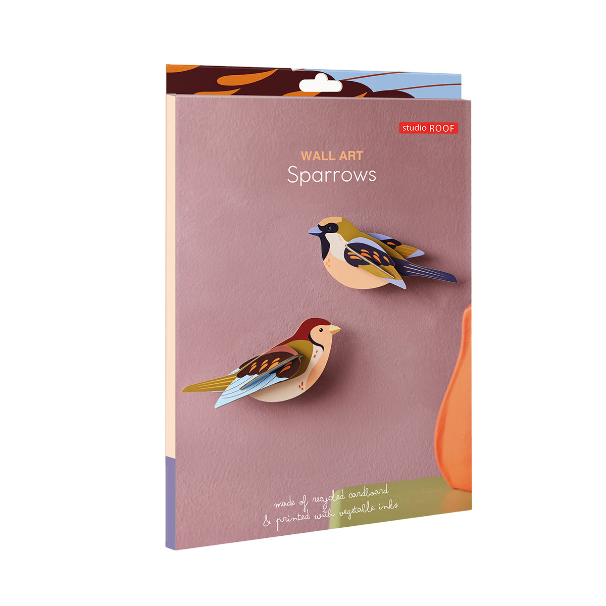 Studio Roof Wall Art Garden Birds (B6) Sparrows