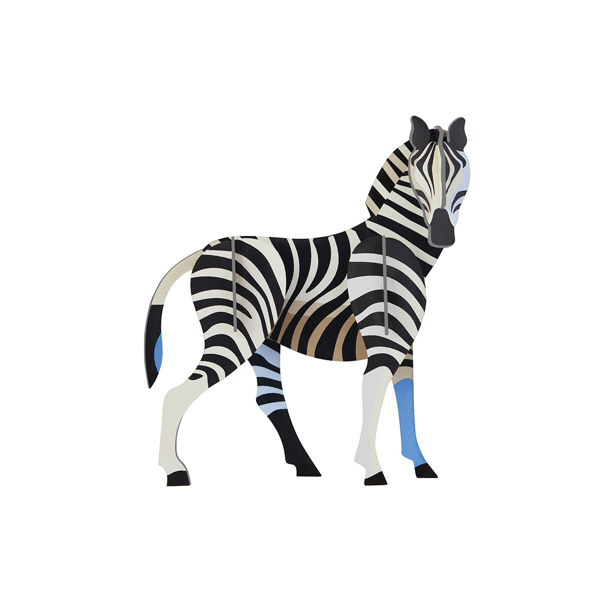 Studio Roof Wall Art Jungle Animals (B7) Zebra