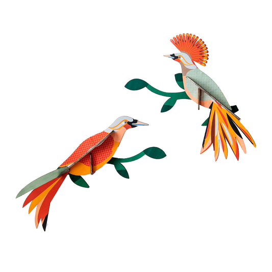 Studio Roof Wall Art Paradise Birds (B5) Obi