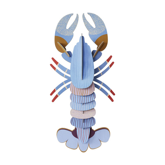 Wall Art Sea Creatures (A4) Lavender Lobster