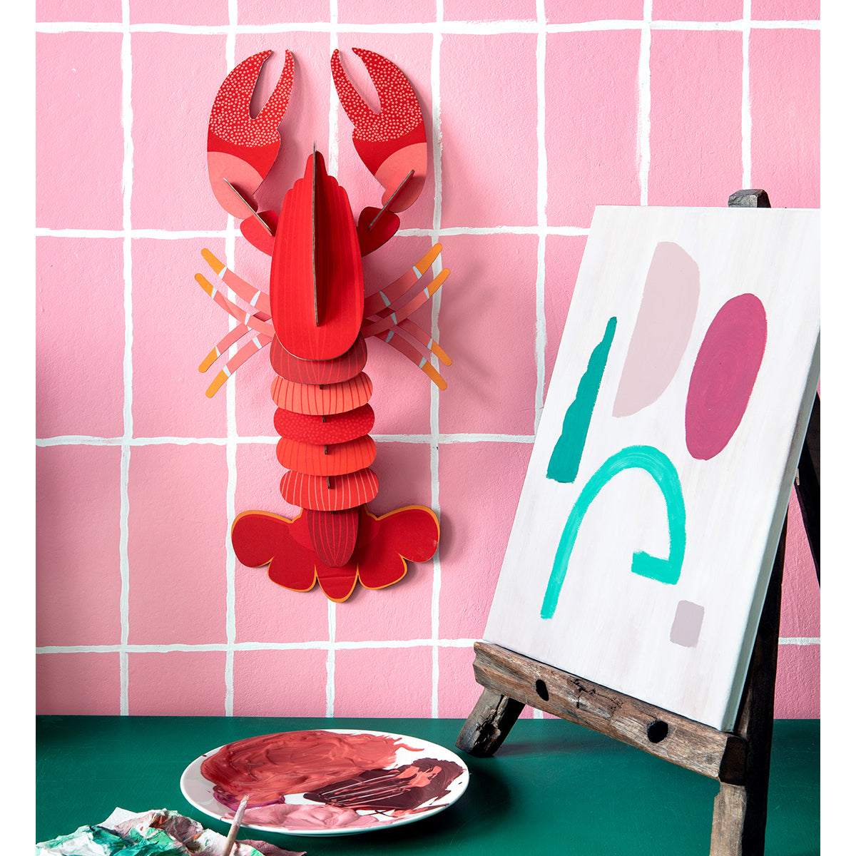 Studio Roof Wall Art Sea Creatures (A4) Lobster