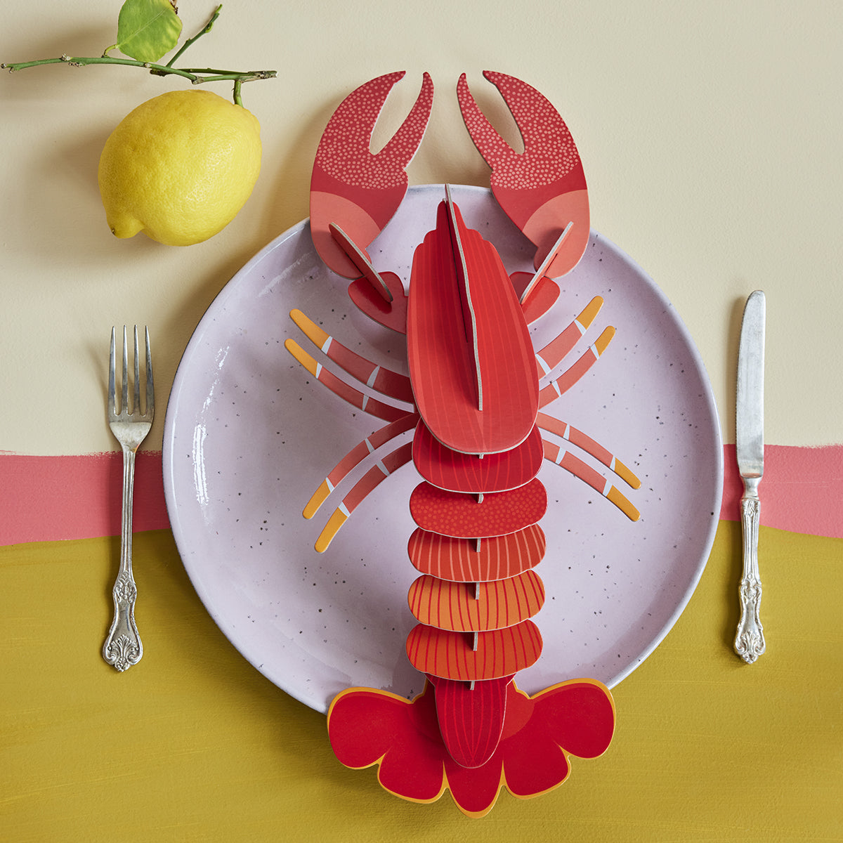 Studio Roof Wall Art Sea Creatures (A4) Lobster