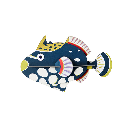 Wall Art Sea Creatures (B7) Clown Triggerfish