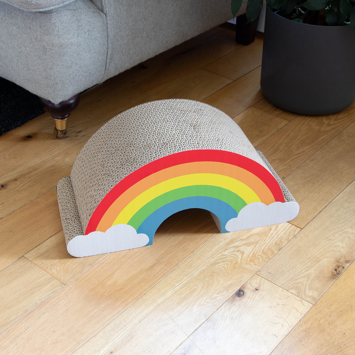 Cat Playhouse Scratch Rainbow