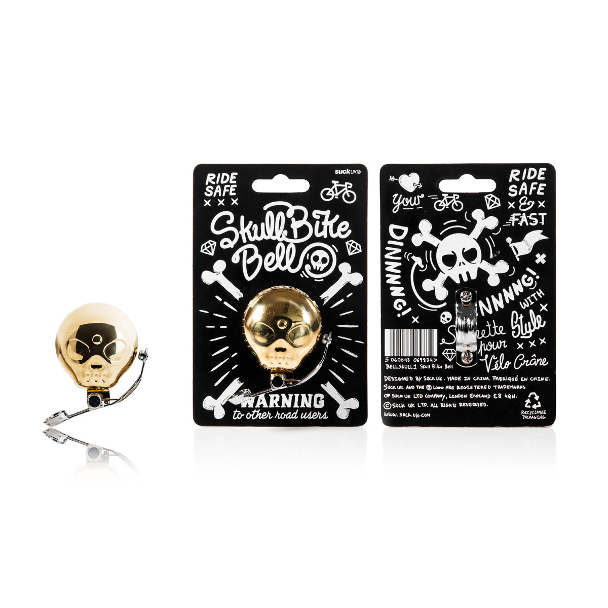 Suck UK Skull Bike Bell