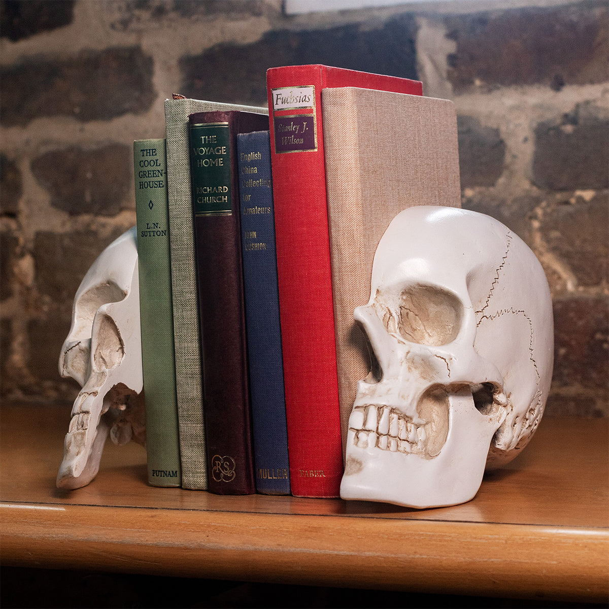 Suck UK Skull Bookends