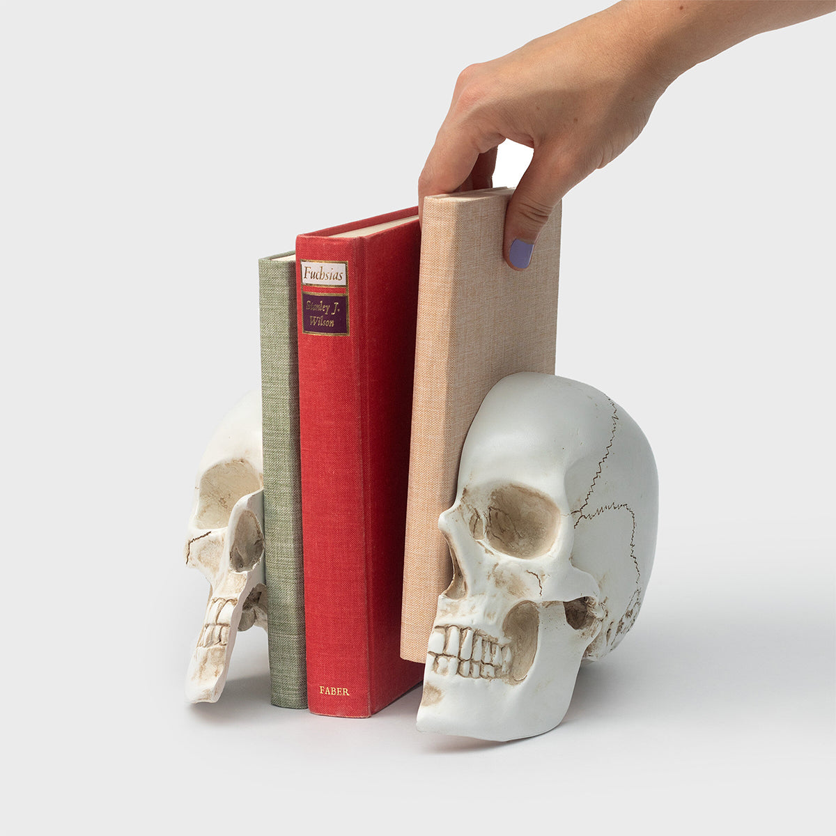 Suck UK Skull Bookends