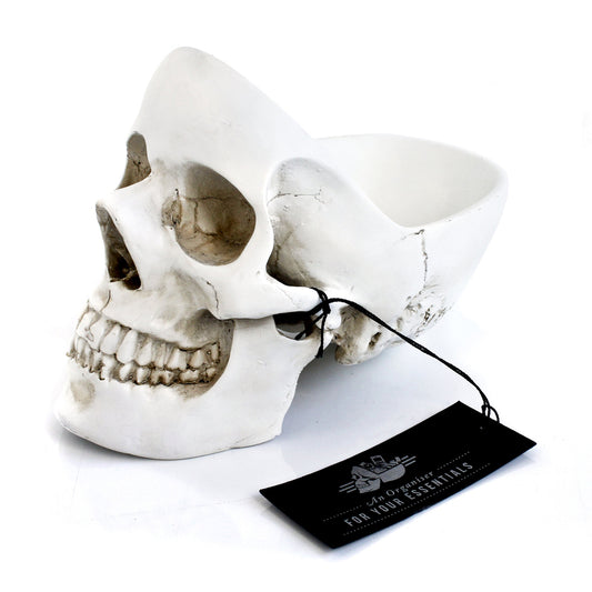 Suck UK Skull Tidy White