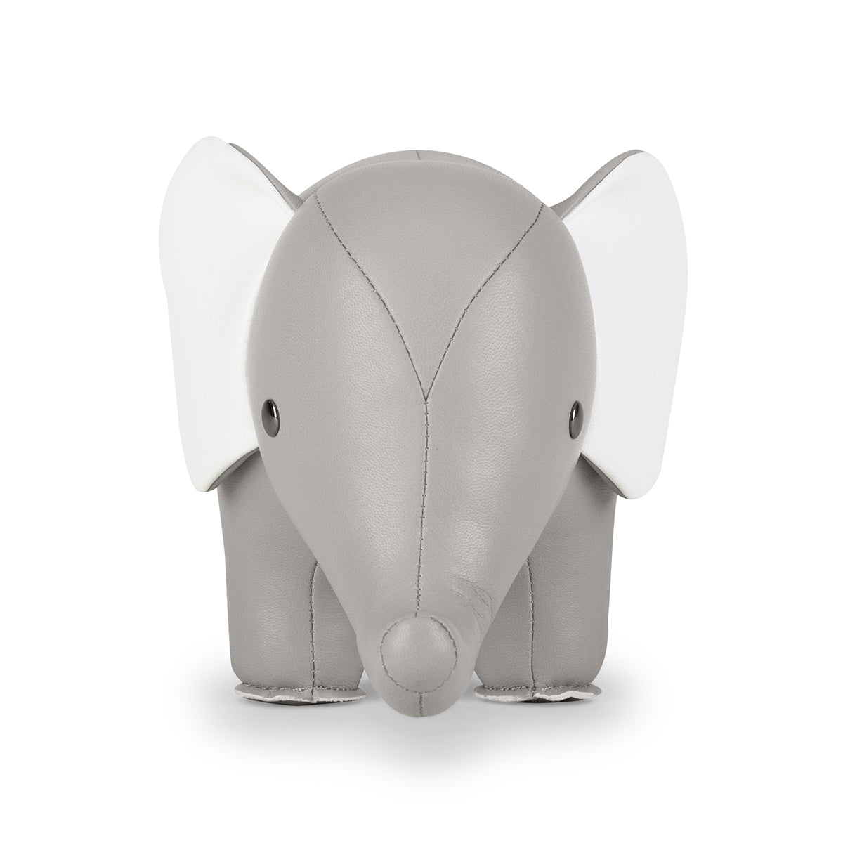 Bookend Classic Elephant Gray